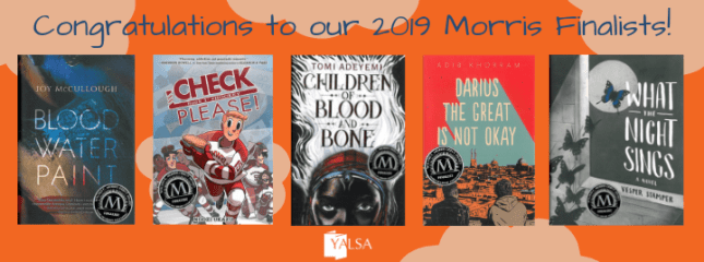 2019 Morris Award Finalists Feature Slide